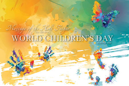 First World Children's Day - Pope Francis