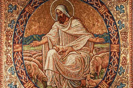 Shepherd & sheep, bonds of life & love